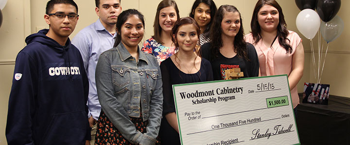 Woodmont Cabinetry scholarship recipients company culture