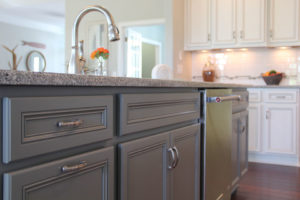 Woodmont Cabinetry kitchen island