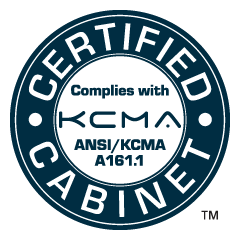 Certified Cabinet Maker with the Kitchen Cabinet Manufacturers Association