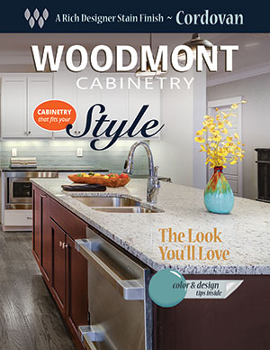 Woodmont Cabinetry Cordovan Stain Finish Style Guide
